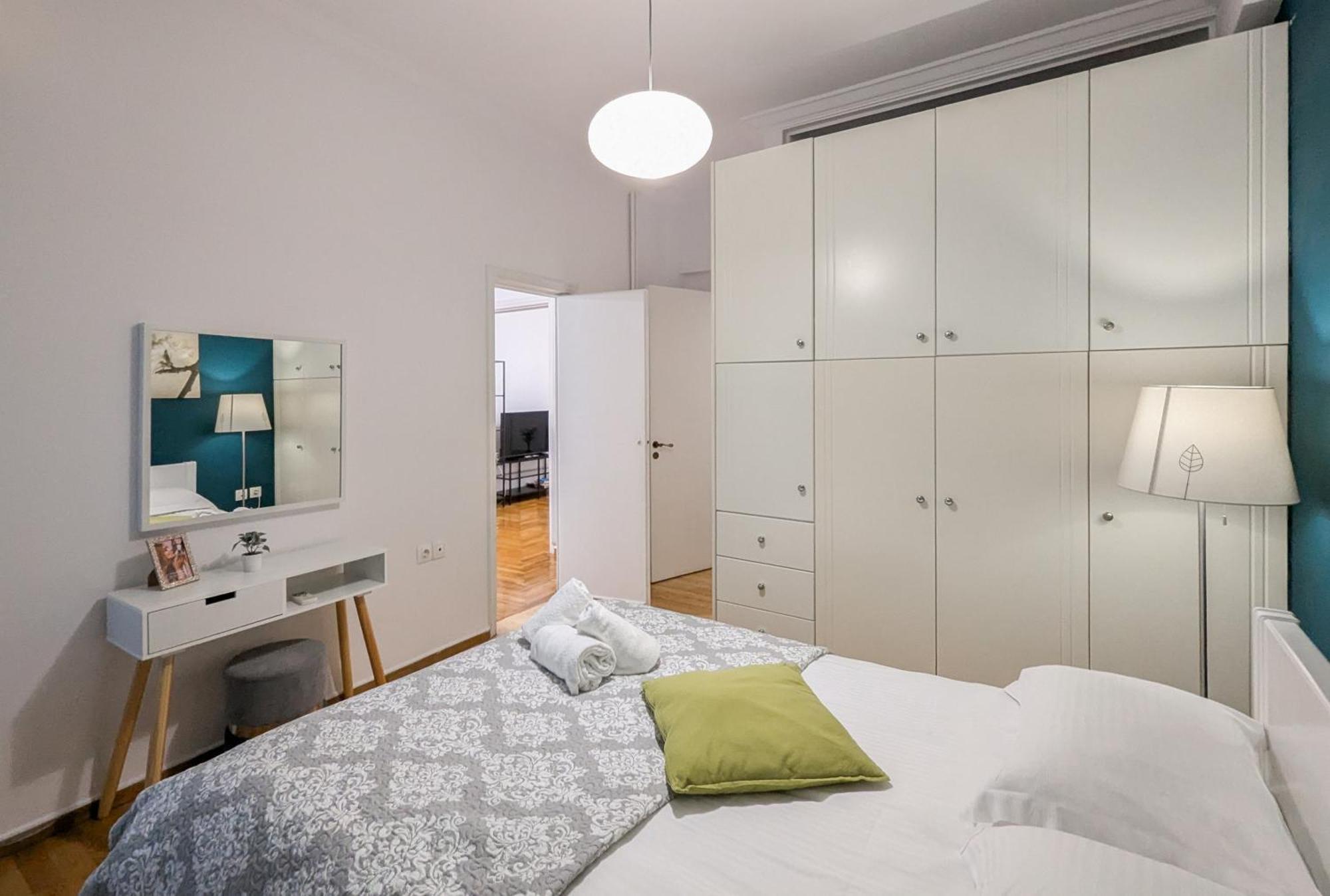 Spacious Apt For 5 Guests Next To Acropolis&Metro Афины Экстерьер фото